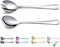 Berglander Salad Server Set, Stainless Steel Salad Serving Set, Salad Servers, Salad Spoon, Salad Fork, Pack of 2 (Shiny Silver)...