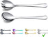 Berglander Salad Server Set, Stainless Steel Salad Serving Set, Salad Servers, Salad Spoon, Salad Fork, Pack of 2 (Shiny Silver)...