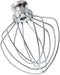 Stainless steel Wire Whip Attachment for KitchenAid Tilt-Head Stand Mixer Accessory K45SS Replacement, Egg Cream Stirrer, Cakes Mayonnaise Whisk, ...