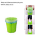 Small Trash Bag, 1.5 Gallon Garbage Bags for Bathroom 75 pcs, 1 Gallon Trash Can liners with Drawstring, Blue Rope Basket Liners, Mini Garbage Bag...