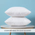 MIULEE Set of 2 Throw Pillow Inserts Premium Pillow Stuffer Square Form for Decorative Cushion Bed Couch Sofa 18x18 Inch...