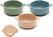 Baby Bowls with Suction, 3 Pack Baby Led Weaning Supplies, Soft Silicone Food Bowl for Babies Kids Toddlers, BPA Free, Microwave and Dishwasher Sa...
