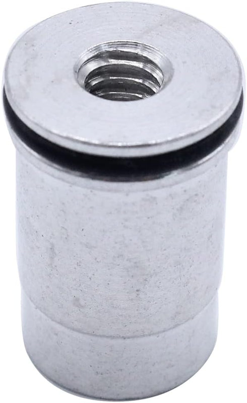 1 PC SHLPDFM Silver Barbell Oil Diverter Billet Aluminum Oil Restrictor Galley Plug Compatible with GM Gen III & IV LS Series Engines LS1 LS2 LS3 ...