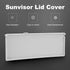 Car Sun Visor Mirror Cover, Heat Resistant Visor Mirror Cover Beige, Sturdy Sun Shade Mirror Shell Vanity Mirror Frame, Replacement for RANGE ROVE...