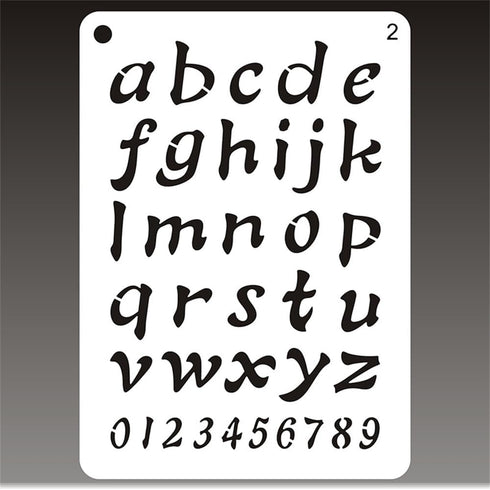 Letter Stencils, 8 Pack, 4 x 8 Inch, Alphabet Stencils, Letter Stencil, Lettering Alphabet Stencil, Stencils, Stencils Letters and Numbers, Letter...