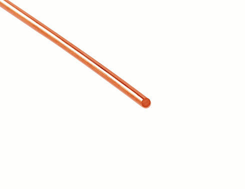 19 Gauge, 99.9% Pure Copper Wire (Round) Half Hard CDA #110 Made in USA - 25FT by CRAFT WIRE...