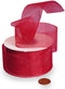 Red Shimmer Sheer Organza Ribbon 1 1/2" X 25 Yards...