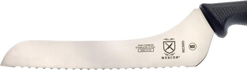 Mercer Culinary Millennia Black Handle Offset Bread Knife, 7-Inch...