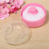 2 Pcs Baby After-Bath Powder Puff Sponge Box Kit Dispensor DIY Make up Cosmetic Loose Powder Jar Container Case (Pink)...