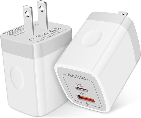 New iPhone Charger Block, USB C Wall Charger, 20W PD Type C Brick Fast Charge for iPhone 11 12 13 14 Pro Max SE 10 X XS 8 Plus, Plug USB Power Sup...
