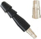 Pneumatic Tool Accessories Anti-rotation Vac-U-Lock Adapter Suction Stick Prevent Rotation Strong Saw Adapter (Black)...