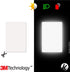 VFLUO - Reflective Sticker Sheet for Bike, Motorcycle, Scooter, Helmets, Stroller/Multi-use - DIY Adhesive board - 3M Technology - High Visibility...