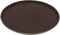 G.E.T. NS-1400-BR BPA-Free Non-Slip Plastic Round Serving Tray, 14", Brown...