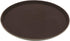 G.E.T. NS-1400-BR BPA-Free Non-Slip Plastic Round Serving Tray, 14", Brown...