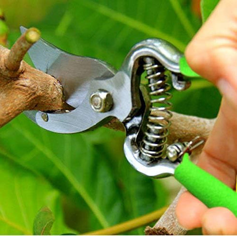 Garden Guru Indestructible All Steel Garden Clippers - Professional Bypass Hand Pruner Pruning Shear with Comfort Grip Handles and Hardened Steel ...