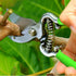Garden Guru Indestructible All Steel Garden Clippers - Professional Bypass Hand Pruner Pruning Shear with Comfort Grip Handles and Hardened Steel ...