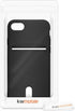 kwmobile Case Compatible with Apple iPhone SE (2022) / iPhone SE (2020) / iPhone 8 / iPhone 7 - Soft TPU Phone Cover with Card Holder and Silicone...