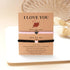 Set of 2 Colorful Heart Beaded Matching Bracelets for Couples and Friendships Pinky Promise Heart Braided Leather Rope Bangle Wrist Adjustable Bra...