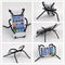 Multi-Function Portable Spider Flexible Grip Holder for Smartphones and Tablets...