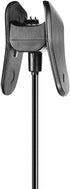 Charger for Garmin Vivosmart 4, Replacement Charging Data Cable Clip Cord for Garmin Vivosmart 4 (Black, 2Pack)...