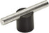 Amerock | Cabinet Pull | Matte Black/Polished Nickel | 5/8 inch (16 mm) Center to Center | Transcendent | 1 Pack | Drawer Pull | Drawer Handle | C...