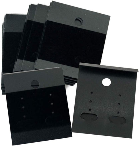 LGEGE 100 Pcs Black Earring Jewelry Display Hanging Cards Jewelry Trays Other Jewelry Accessories...