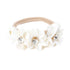 Baby Girl Floral Headband Nylon Flower Crown Elastic Hairband 3pcs Hair Accessories Gift for Girls (33#)...