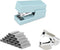 NUSIGN Mini Stapler, 20 Sheet Capacity, Office Desktop Stapler Blue, Includes 640 Standard Staples and A Staple Remover...