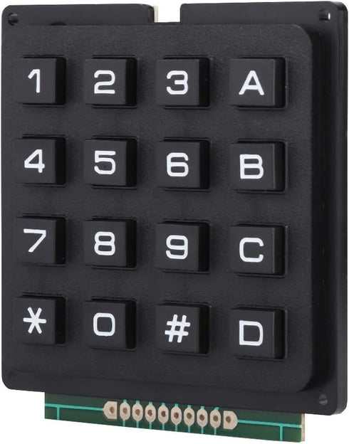 Pomya Keypad, Keyboard Modules with 16 Keys 4x4 Push Buttons External Keypad Microcontroller Keyboard for MCU...