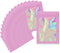 100 Pack Mylar Bags - 4 x 6 Inch Resealable Smell Proof Bags Foil Pouch Flat Bag with Front Window Pink...
