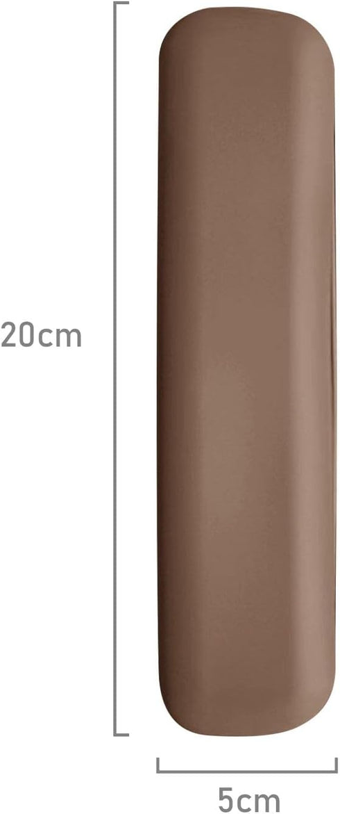 Travel Makeup Brush Holder, Silicone Makeup Brush Holder, Travel Size Toiletries Silicone Make up Bag, Soft and Durable WaterProof Makeup Brush Ba...