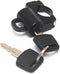 E-Bro® Universal Helmet Lock for 7/8" 22-25mm Handlebar Tubing (Black)...
