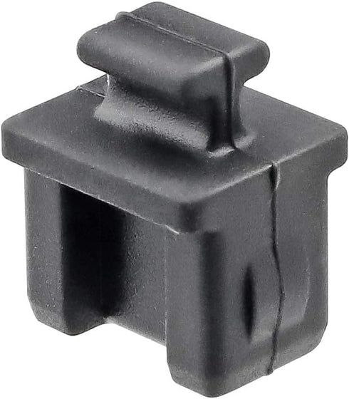 Pack of 20 SFP Silicone Protectors Cap Port Cover Anti Dust 0.55 x 0.47 x 0.67 inch Black...
