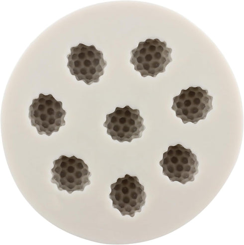 Blueberry Raspberry Strawberry Fondant Molds Nuts Berries Silicone Mold Spices Star Anise Cinnamon Lemon Mold For Cake Decorating Cupcake Topper C...