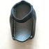 Car Gear Shift Knob Cover,Carbon Fiber Black with Black Stitches Leather Gear Shit Cover for 2019-2022 Toyota RAV4...