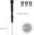 Set of 3 Pentalobe Screwdrivers, Uacen 5 Point 0.8 1.2 1.5 Precision Screwdriver Set or P2 P5 P6 or TS1 TS4 TS5 for Apple iPhone Macbook Pro Air R...