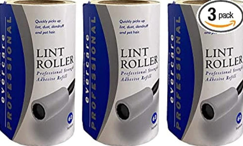Evercare Extra Sticky Roller Refill, 180 Sheets, 60 Count (Pack of 3)...
