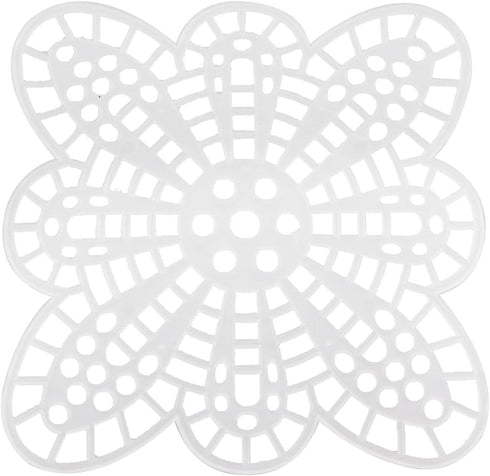 ZHYOHEN 10PCS 85mm Mesh Canvas Piece Butterfly Piece Cross Stitch Needlework DIY Craft Crochet Project Suitable for Making Bag and Bookmark and Wa...