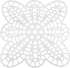 ZHYOHEN 10PCS 85mm Mesh Canvas Piece Butterfly Piece Cross Stitch Needlework DIY Craft Crochet Project Suitable for Making Bag and Bookmark and Wa...