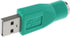 USB to PS2 Adapter 2PCS Green PS/2 Female to USB Male Converter Adapter for Mouse and Keyboard, Green...