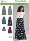Simplicity US1069D5 Misses' Wide Leg Pants, Shorts, and Maxi Skirt Sewing Pattern Kit, Code 1069, Sizes 4-12...