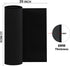 Zzrywuty EVA Foam Sheets for Crafts 8mm 39x13in, Black 95kg/m3 Ultra High Density Crafts Foam Roll for Cosplay (2mm Thin to 10mm Thick)...