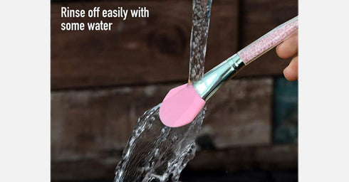 SILICONE FACE MASK BRUSH, 4 PCS SET,FLEXIBLE FACIAL MUD MASK APPLICATOR BRUSH,SOFT FACE MASK APPLICATOR FOR MUD,CLAY,CHARCOAL MASK...