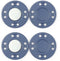 MAHAVIMOKSA 20mm/0.65" Magnetic Coat Snap Button Invisible Hidden Sew in Button Fastener for DIY Craft Clothing Sewing Bag Purse Leather Scrapbook...