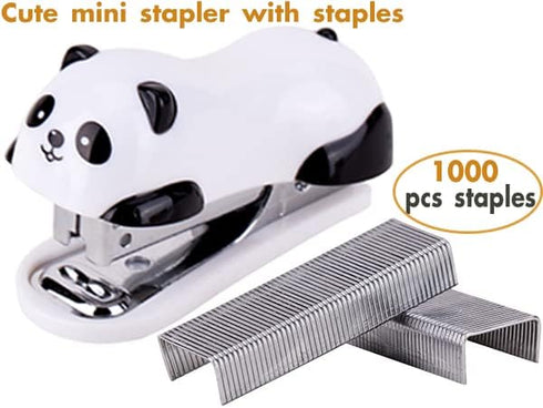 Yoki Peony mini stapler with staples,small stapler for desk, portable travel stapler...