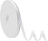 3/8 Inch x 100yds White Grosgrain Ribbon White Ribbon for Gift Wrapping Very Suitable for Weddings Decoration Bouquet Arts Craft Sewing Hair Bow I...