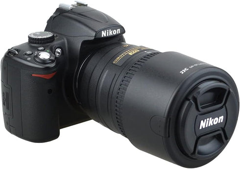 Reversible Camera Lens Hood HB-57 Replacement for Nikon DX 55-300mm F4.5-5.6G ED VR Zoom Lens on D500 D7500 D7200 D7100 D7000 D5600 D5500 D5300 D5...