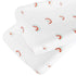 Rainbow Changing Pad Cover 2 Pack Diaper Changing Table Pad Covers 32”x17”x5.5” for Standard Baby Changing Pads Universal Microfiber Soft Cradle S...