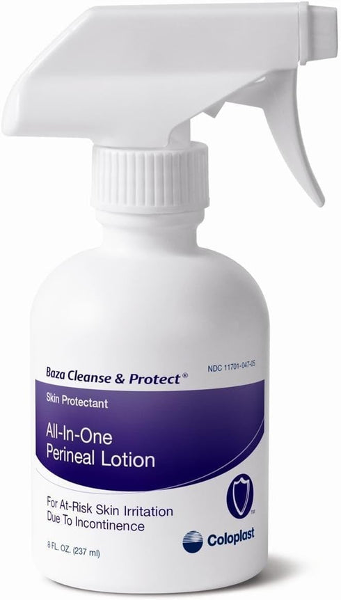 Baza Cleanse and Protect Perineal Wash 8 oz. Pump Bottle Unscented COI7712, 1Ct...
