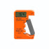 Battery Tester Checker, Universal Battery Tester for AA AAA C D 9V 1.5V, Small Volt Checker for All Batteries - Orange Color...